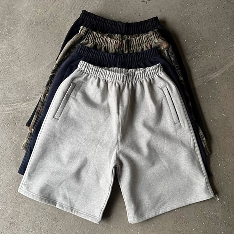 Embroidery Logo Men Jogger Shorts embroidery shorts